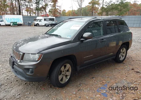 2014 Jeep Compass Latitude из США, поврежденный, VIN 1C4NJDEB7ED788439